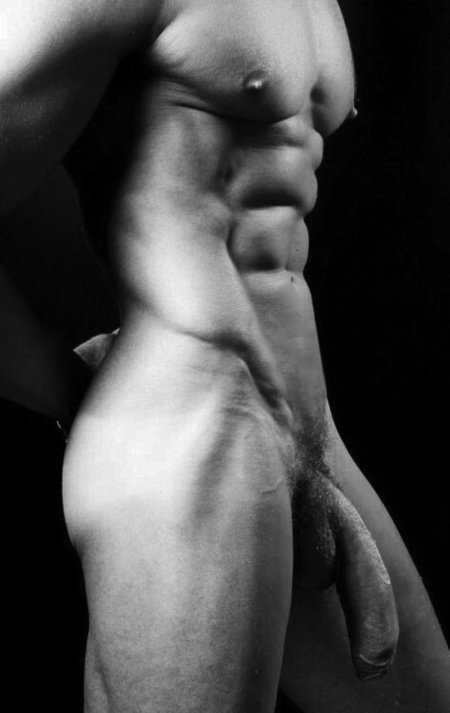 Huge penis close-up