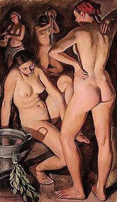 Naked Slavic women