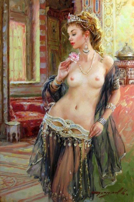 Naked Slavic women