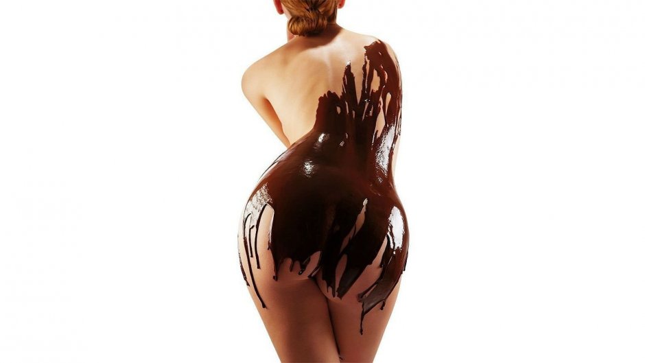 Блондинка в шоколаде эротическая сцена