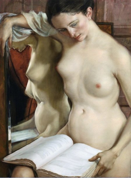 Babes by John Currin.