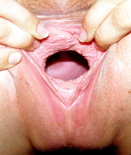 Vaginal opening inside