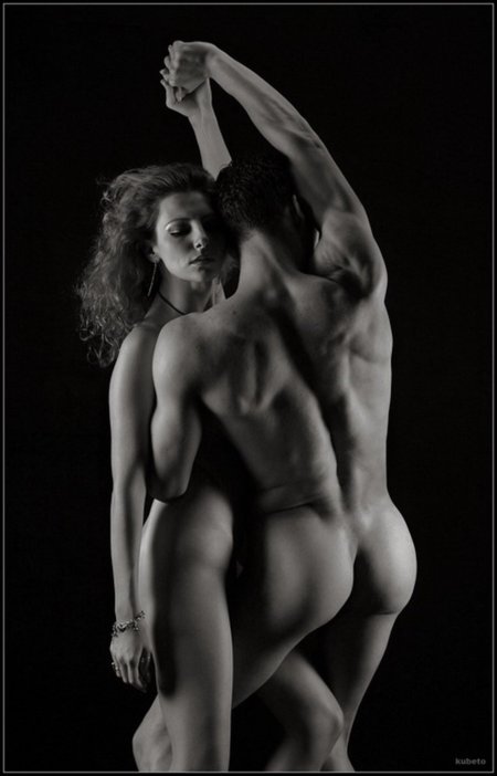 Beautiful naked male body