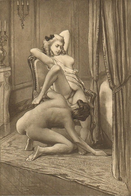 Erotic illustrations by Avril Edouard Henri