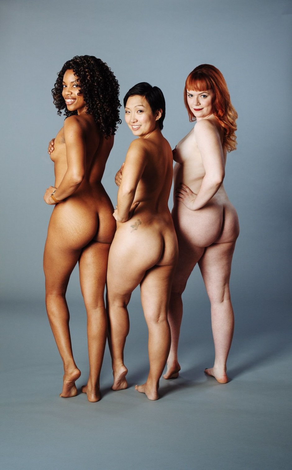 Голые женщины разных рас