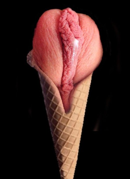 Food shaped like genitals