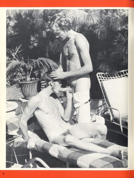 Retro male nudity