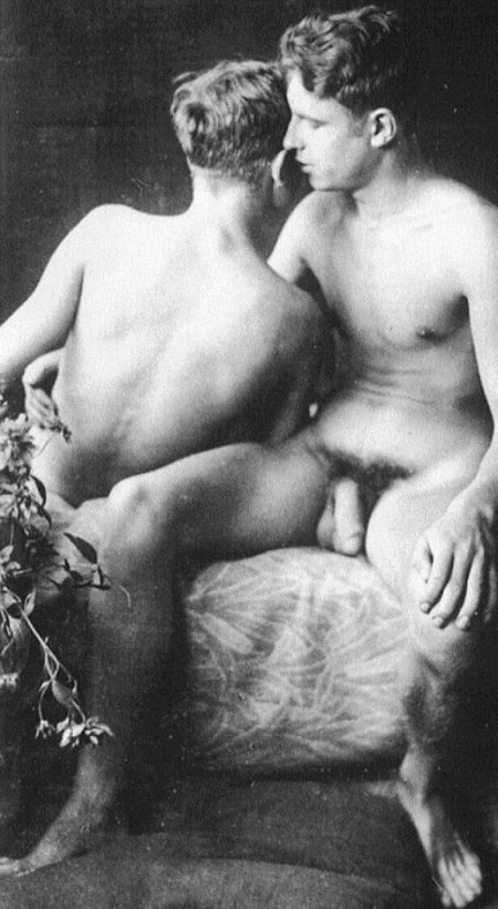 Naked boys retro