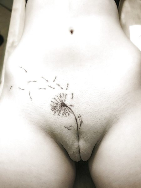 Short pubic hair