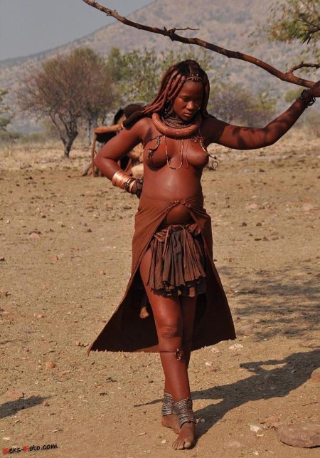 Himba Namibia girls