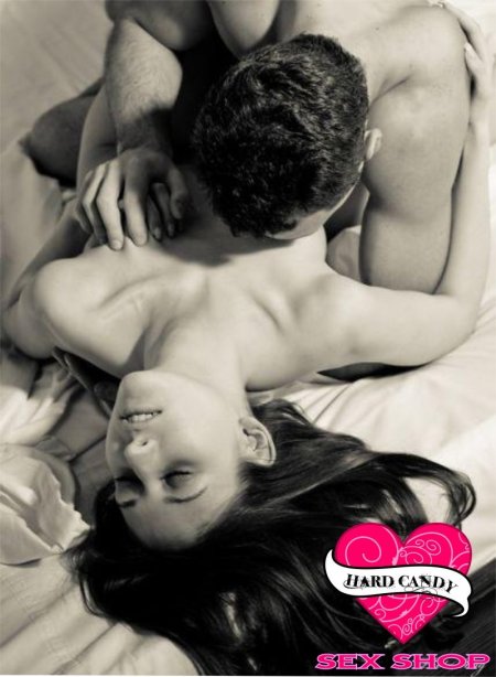 Passionate love in bed