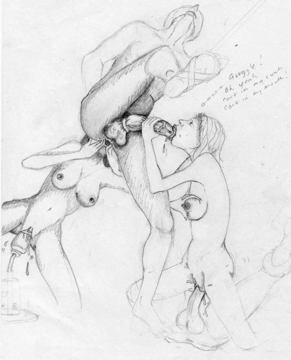 Эротические оргии в графике