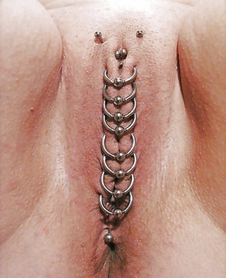 Female intimate piercing