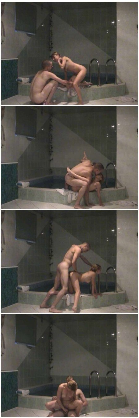 Peeping in women's shower