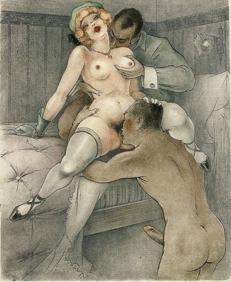 Ancient erotic painting