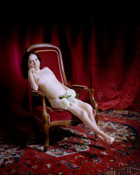 Thirty-year-old woman nude