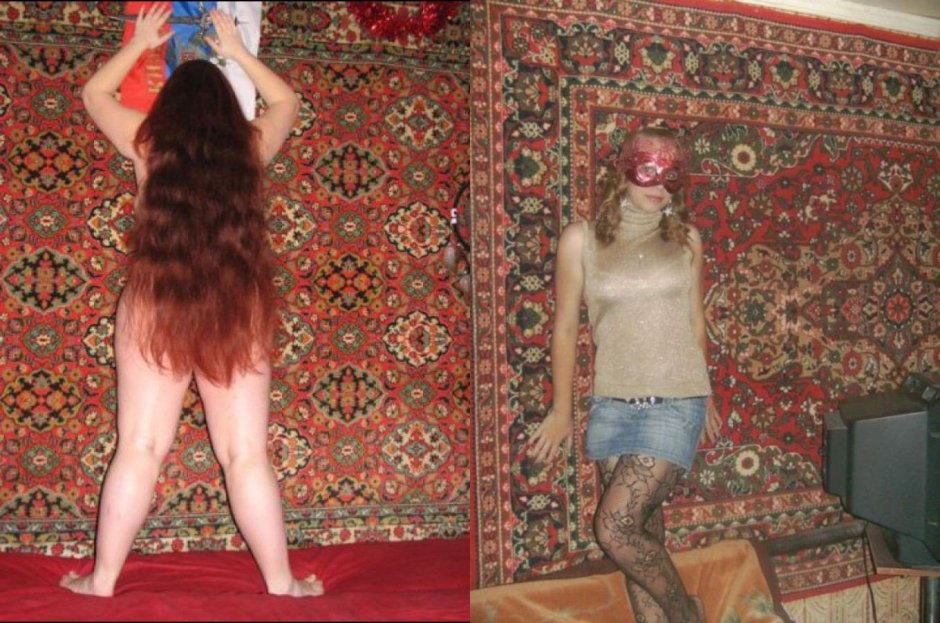 Сельский гламур с голой грудью