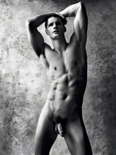 Handsome Korean guys naked