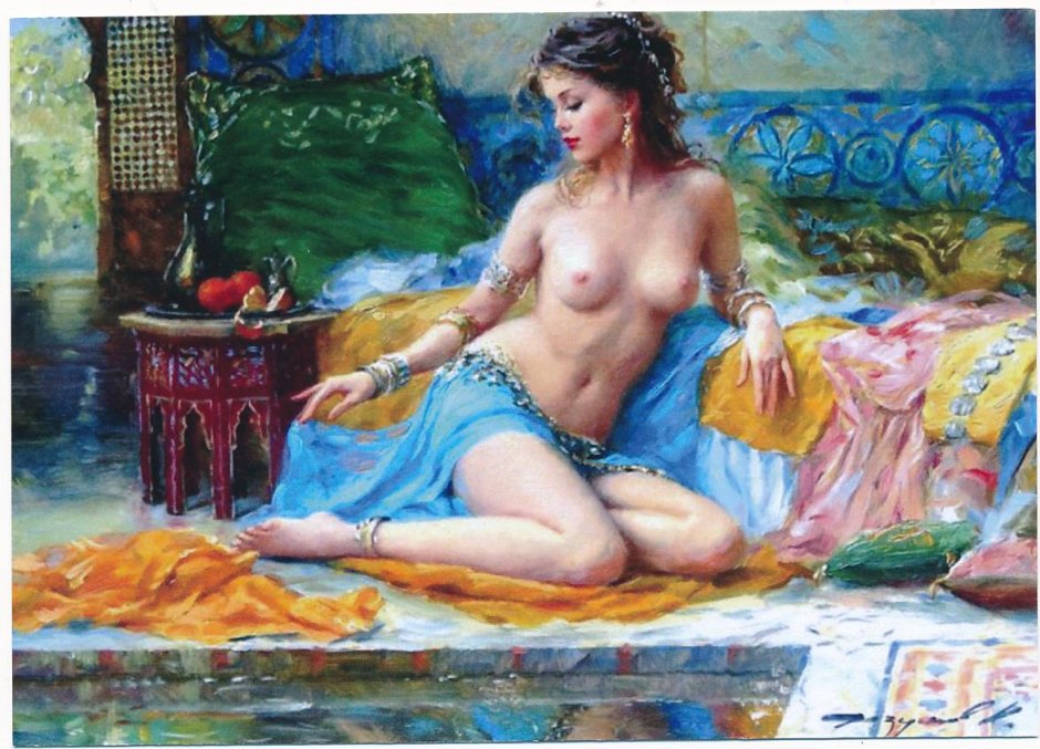 Константин Разумов картины гарем