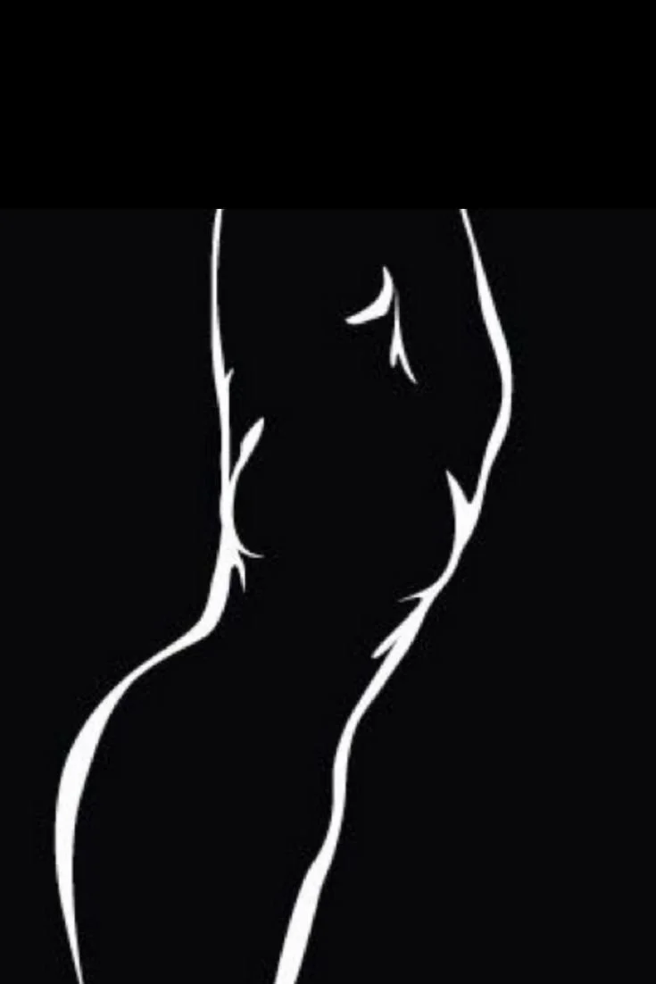 Очертания женского тела