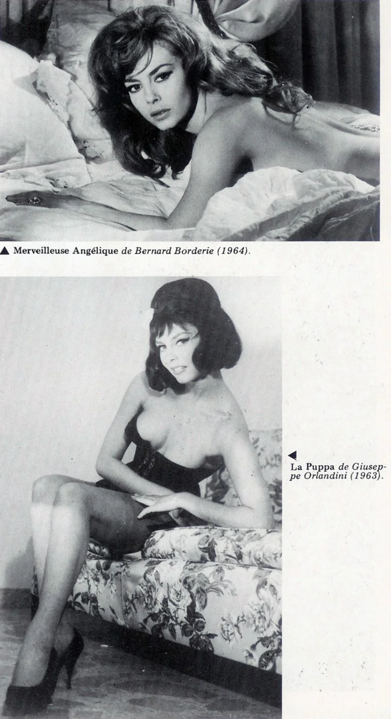 Эротические сцены Мишель Мерсье