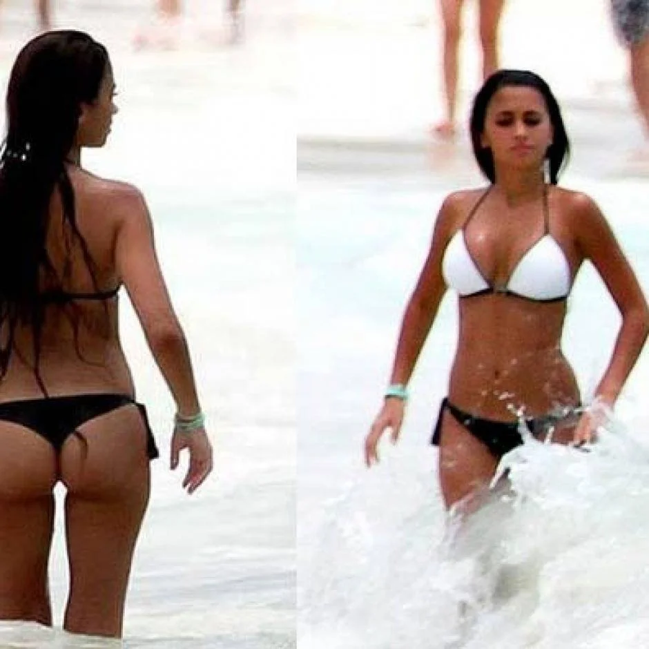 Жена Месси грудь