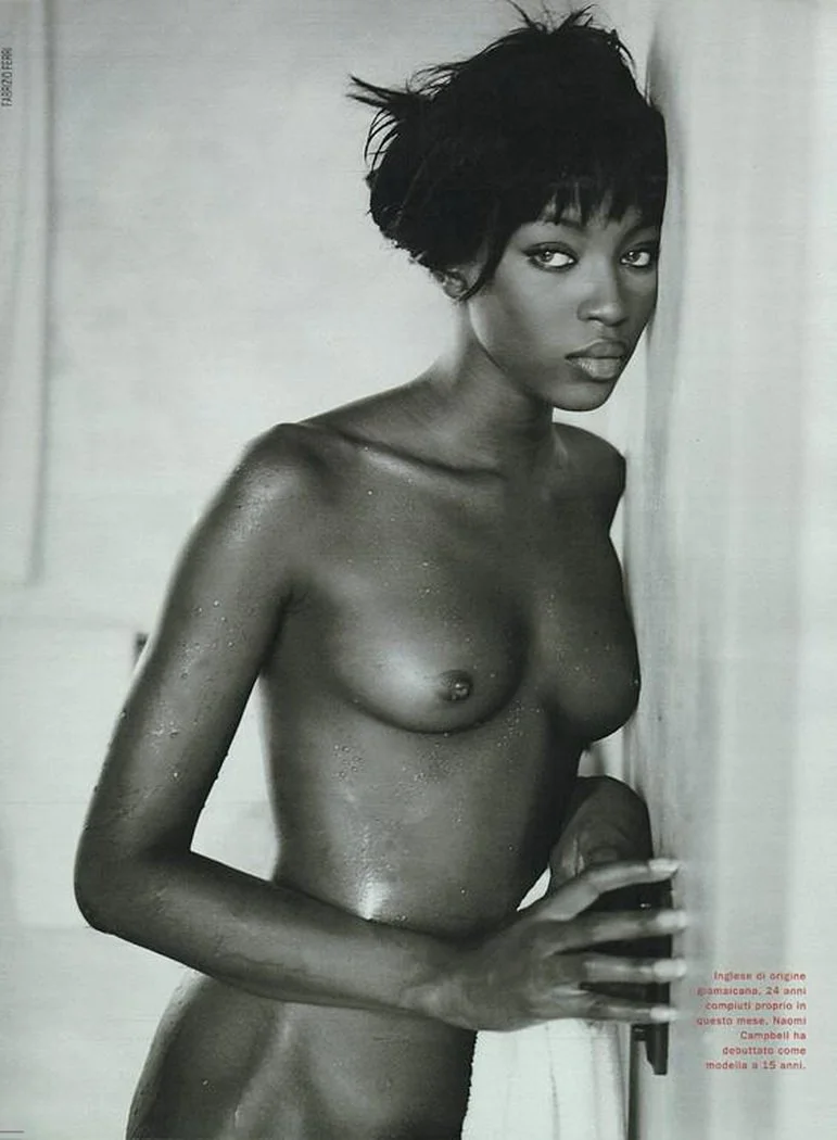 Наоми Кэмпбелл голая фотосессия