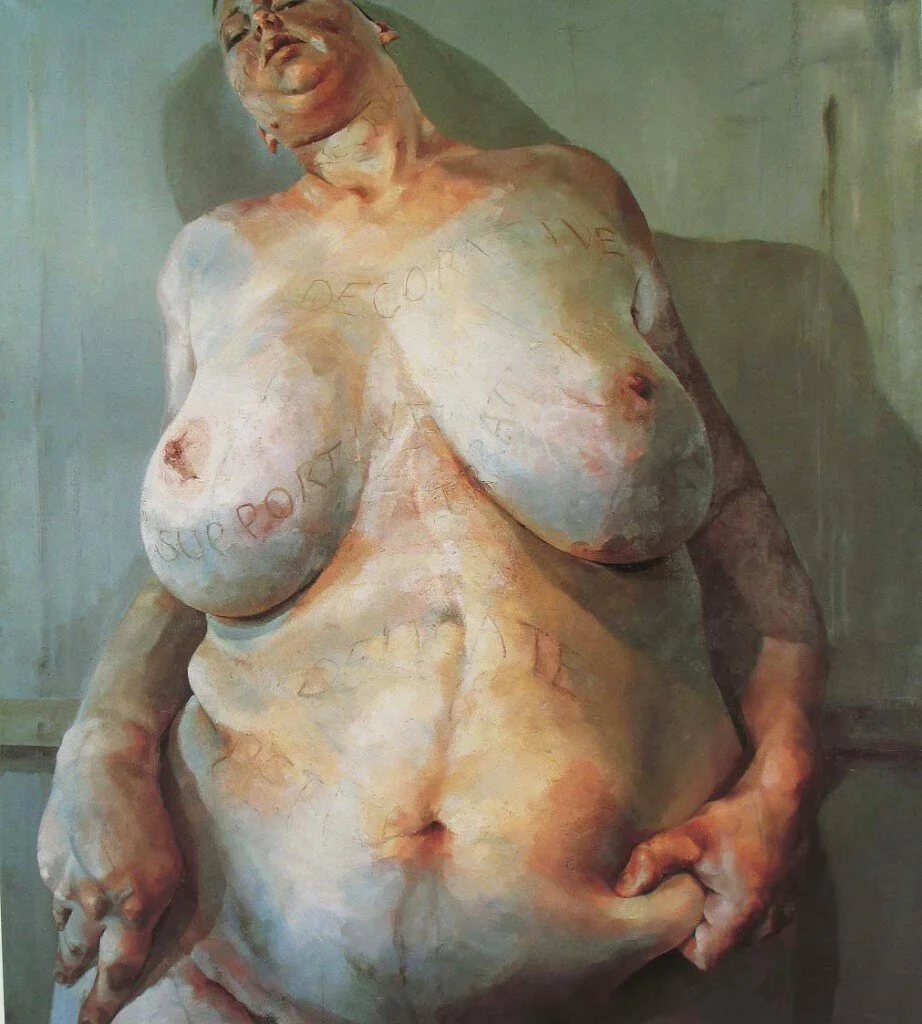 Люсьен Фрейд картины женщин