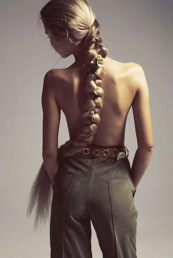 Длинные косы