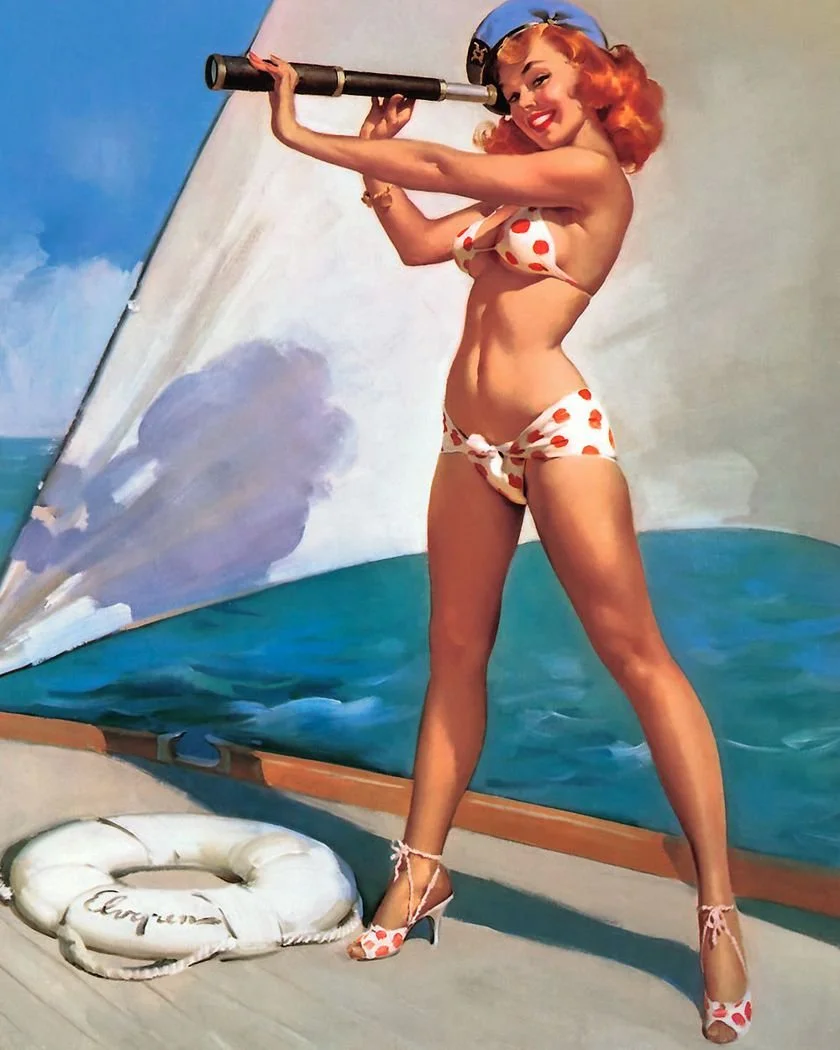 Американские пляжи 70-х годов