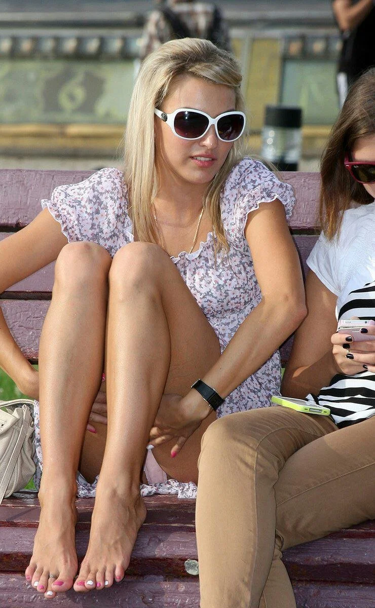 Засветы женщин на улице