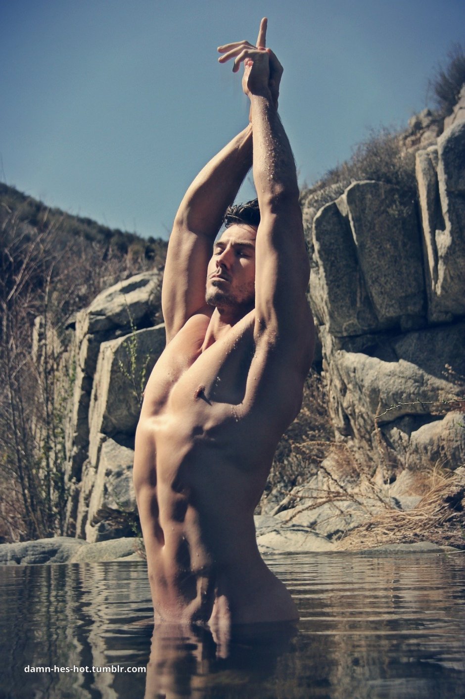 Мужская фотосессия в стиле ню