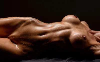 Голые тела девушек