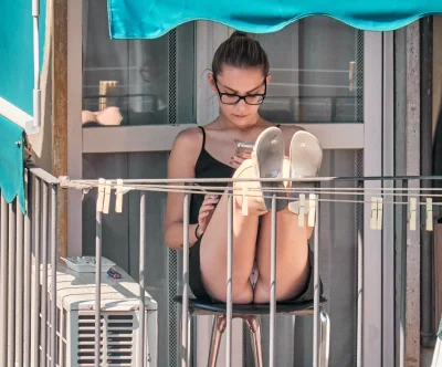 Видеонаблюдение за голыми