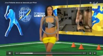 Венесуэльская телеведущая юви