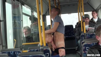 Ass-fucked on the public bus with lindsey olsen