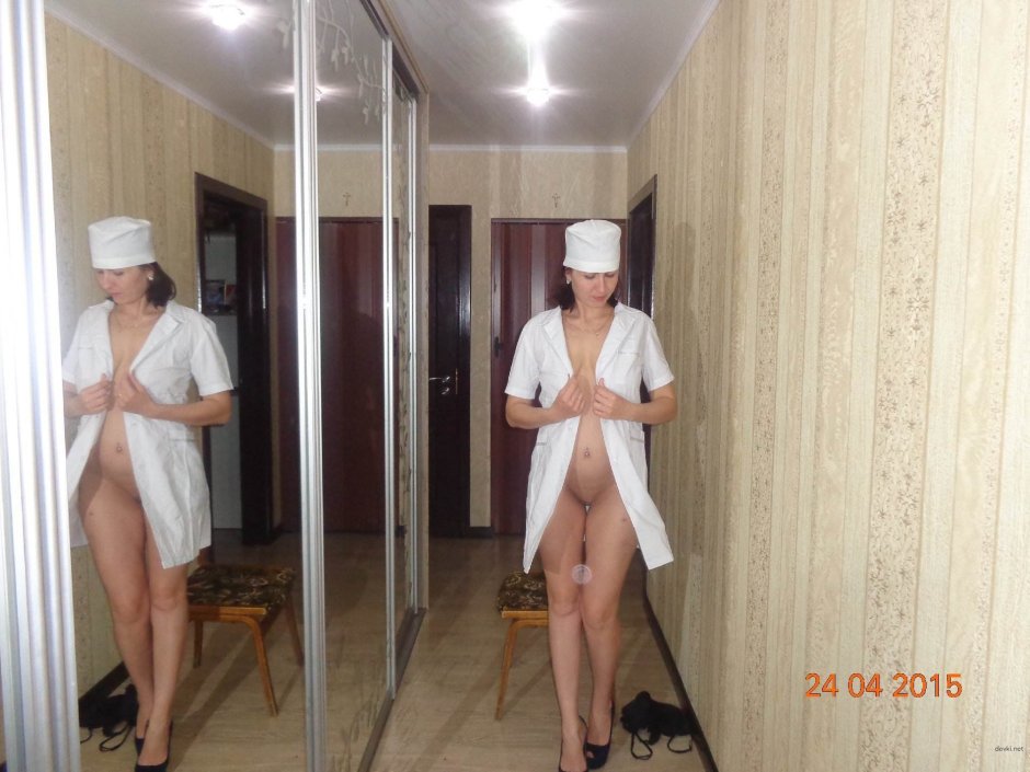 Медсестра в халате