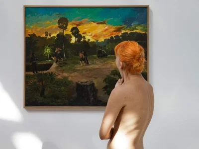 Красивые девушки ню арт