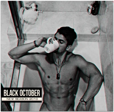 Кофе в ванне с мужчиной