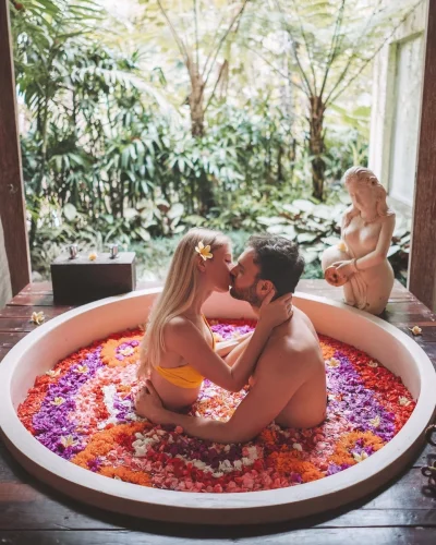 Романтический вечер в ванной