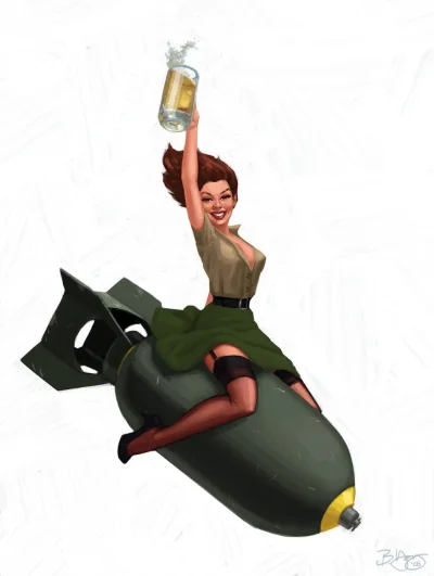 Лара Крофт с оружием