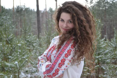 Павлопосадский платок Славянка