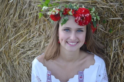 Портрет славянской внешности