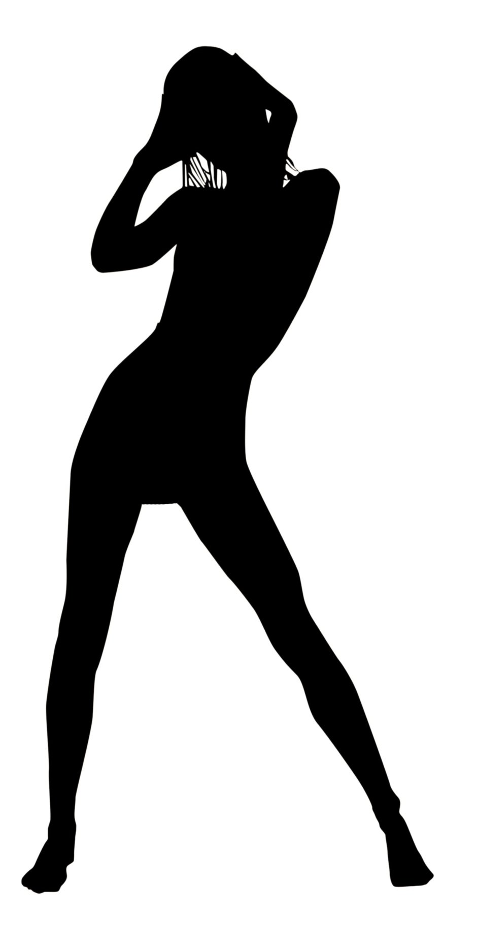 Силуэт женский