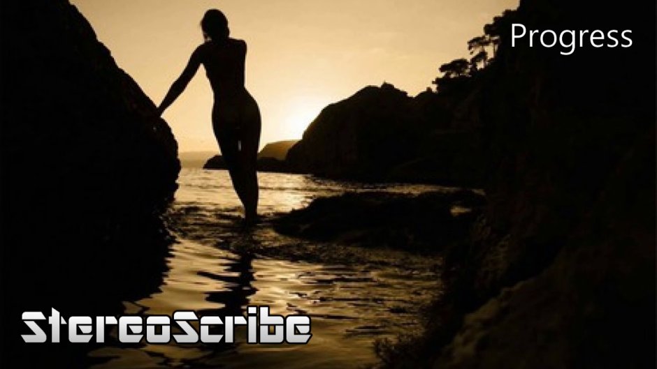 Силуэт длинноволосой девушки