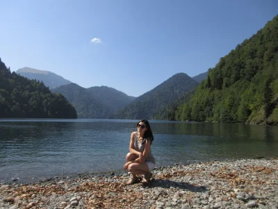 Абхазия Рица туристы