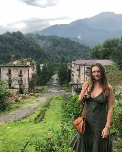 Город призрак в Абхазии Ткуарчал