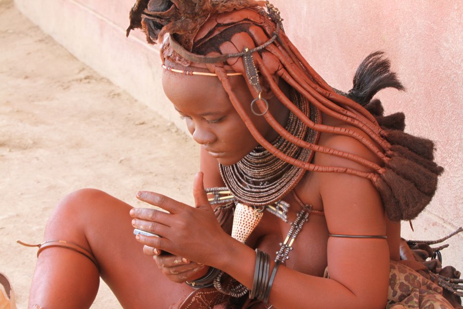 Химба племя девушки