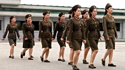 Женщины в армии Северной Кореи
