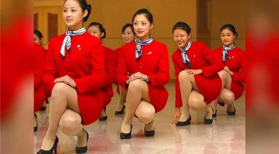 Красивые девушки Северной Кореи в купальниках